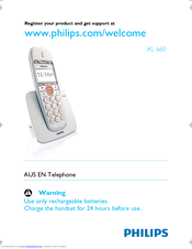 Philips XL6601C/23 User Manual