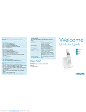 Philips CD4451S/79 Quick Start Manual