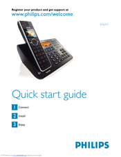 Philips SE6591B Quick Start Manual