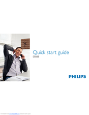 Philips SE8881B/22 Quick Start Manual