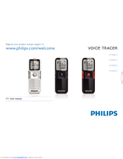Philips VOICE TRACER LFH0612 User Manual