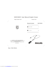 Philips SHB1300/61 User Manual