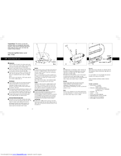 Philips SBCTT950/05 Instructions For Use Manual