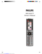 Philips SRU4105/27X Owner's Manual