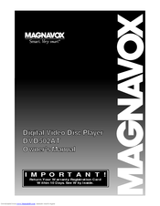 Magnavox DVD502AT Owner's Manual