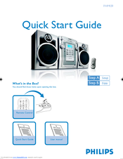 Philips FWM139/55 Quick Start Manual