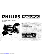 Philips Magnavox FW 62C Owner's Manual