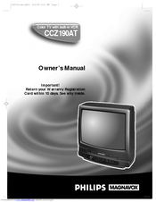 Philips CCZ190AT99 Owner's Manual