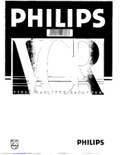 Philips VR 838 Operating Manual