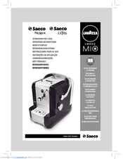 Saeco 10003088/AU Operating Instructions Manual