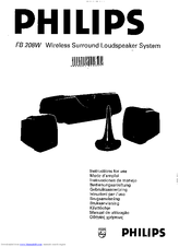 Philips FB 208W Instructions For Use Manual