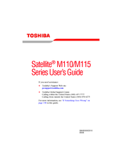 Toshiba Satellite M110 Series User Manual