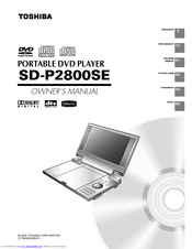 Toshiba SD-P2800SE Owner's Manual