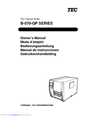 TEC B-570-QP Series Owner's Manual