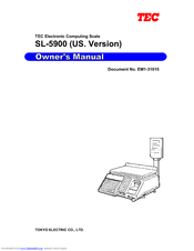 TEC TEC SL-5900 Owner's Manual