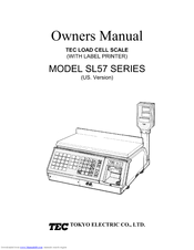 TEC TEC SL57 SERIES Owner's Manual