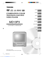 Toshiba MD13P3 Owner's Manual