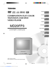 Toshiba MD20FP3 Owner's Manual