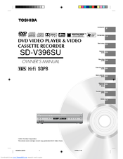 Toshiba SD-V396 Owner's Manual