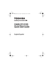 Toshiba Camileo GMAA00221011 Quick Start Manual