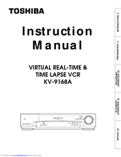 Toshiba kV-9168A Instruction Manual