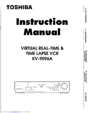 Toshiba KV-9096A Instruction Manual