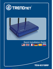 TRENDnet TEW-631BRP Quick Installation Manual