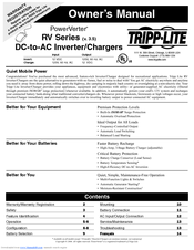 Tripp Lite RV Series Owner's Manual