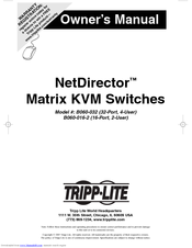 Tripp Lite NetDirector B060-016-2 Owner's Manual