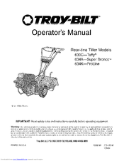 Troy-Bilt TUFFY 634A Operator's Manual
