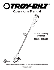 Troy-Bilt TB55B Operator's Manual