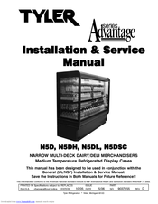 Tyler N5DH Installation And Service Manual