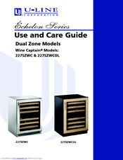 U-Line WINE CAPTAIN 2275XWCOL Use And Care Manual