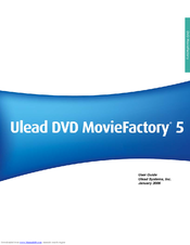 Ulead DVDMovieFactory User Manual