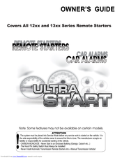 Ultra Start 1655XR Owner's Manual