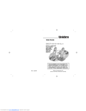 Uniden DECT1915+1 User Manual