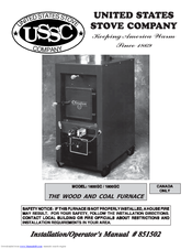 Ussc Clayton 1800GC Installation & Operator's Manual