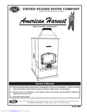 Ussc American Harvest 6100 Owner's Manual