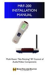 Home Theater Master MRF-200 Installation Manual