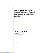 NETGEAR WFS709TP - ProSafe Smart Wireless Controller Hardware Installation Manual