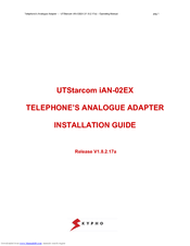 UTStarcom IAN-02EX Installation Manual