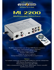 VDO MI 2200 Specifications