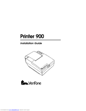 VeriFone Printer 900 Installation Manual
