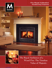 Majestic fireplaces Sovereign SR36A Brochure & Specs