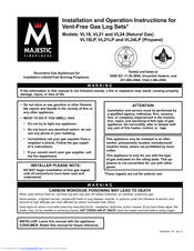 Majestic VL24 Installation And Operation Instructions Manual