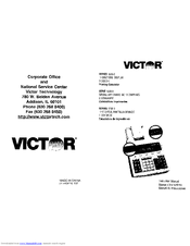 Victor 1230-3 Series Instruction Manual