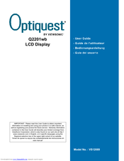 ViewSonic Q2201wb - Optiquest - 21.6