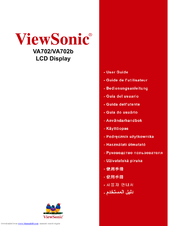 ViewSonic VA702-1 User Manual