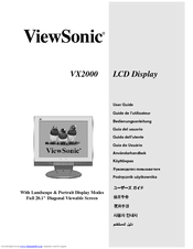 ViewSonic VX2000 - 20.1