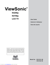 ViewSonic LCD TV VS12121-1M Manual De L'utilisateur